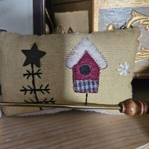 Primitive Decor Bundle. Bean Pot, Pillow, Trinket Box, Basket & More